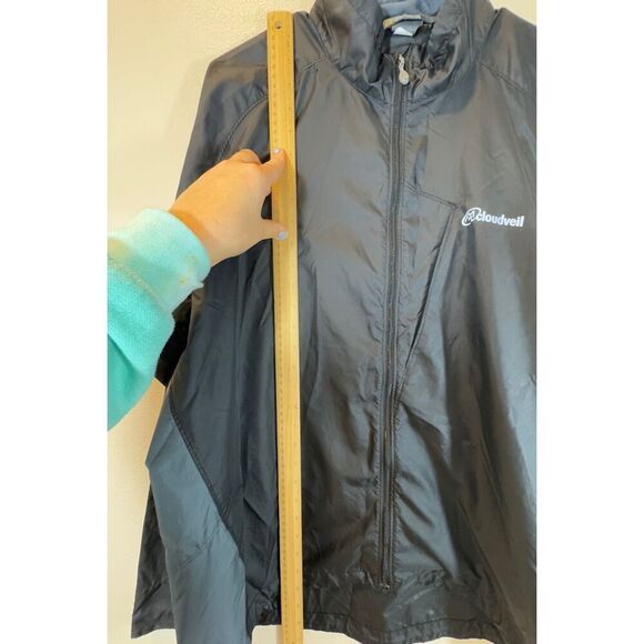 Cloudveil Full Zip Long Sleeve Hooded Lightweight Packable Windbreaker Men's XL - Picture 6 of 9